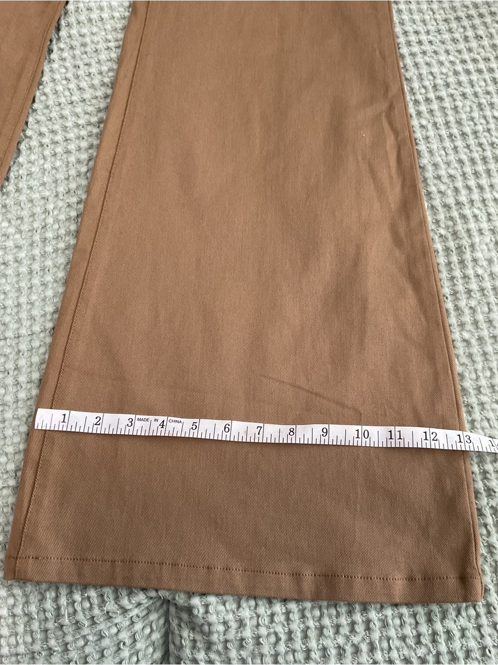 Flying Tomato Tan Tie-Waist Wide Leg Pants - Picture 6 of 7